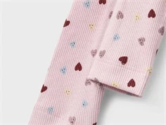 Name It winsome orchid hjerter rib leggings